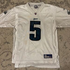 Youth Reebok White McNabb Eagles Jersey